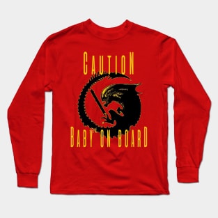 Caution Baby On Board Long Sleeve T-Shirt